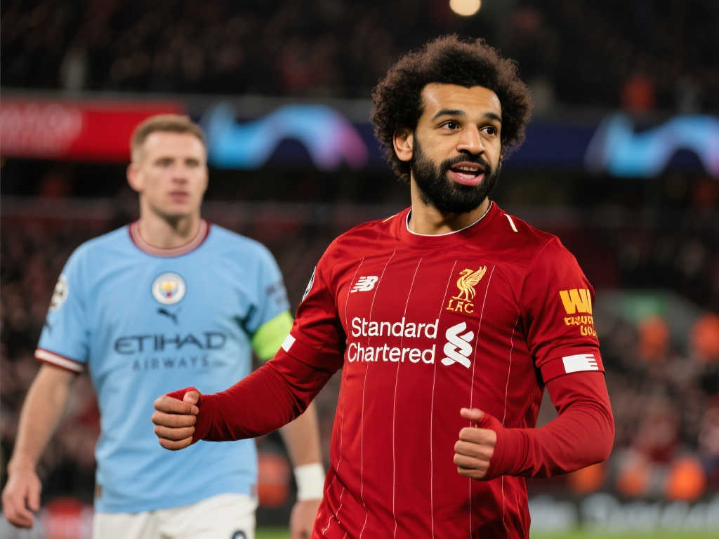 萨拉赫：渴望战胜曼城，助利物浦扩大11分优势